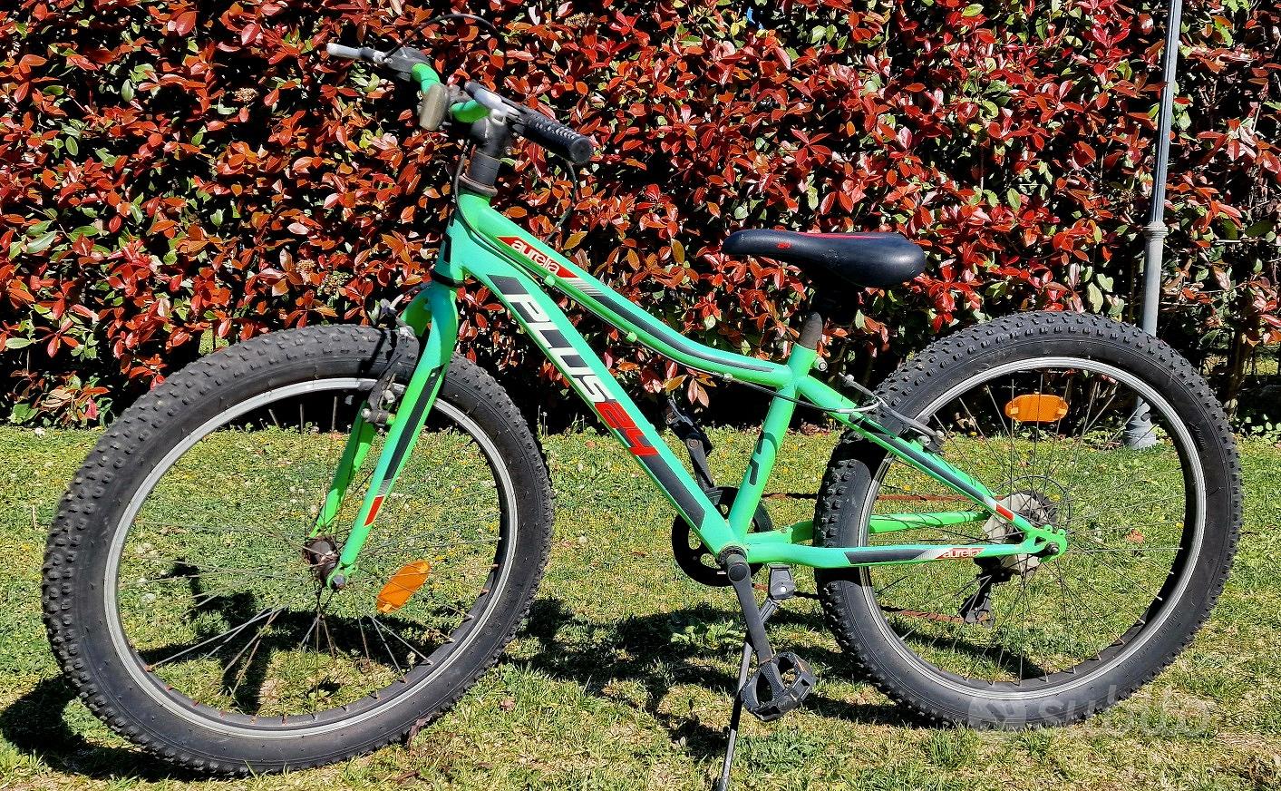 Bicyclette AURELIA 24 Pouces 6 Vitesses - Verte - Pour Enfant/jeune