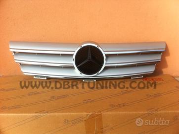 Calandra Mercedes AMG CL203 Sportcoupè silver crom