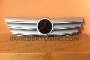 Calandra Mercedes AMG CL203 Sportcoupè silver crom