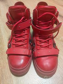 Zanotti 2024 scarpe rosse