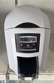 Pridento stampante a colori per badge dual slide