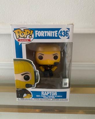 Funko pop fortnite raptor vynil figure Nuovo