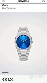 Orologio D1 MILANO ultrathin blu