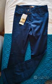 Pantalone elegante blu notte taglia 40