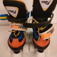 PATTINI A ROTELLE SUPER QUAD ALLUNGABILI