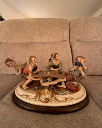 Porcellana Capodimonte, Il gioco a carte, B.Merli