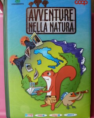 Album figurine avventure nella natura