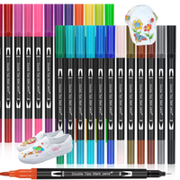 Set 24 Pennarelli per Stoffa Lavabili – Colori Viv