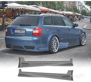 MINIGONNE LATERALI AUDI A4 B6 8E 00-04 LOOK GT4