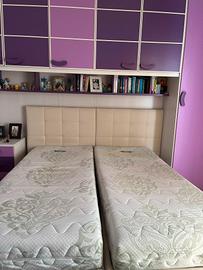 letto contenitore con materasso 