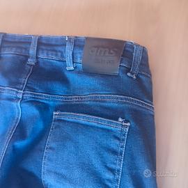 pantaloni moto in kevlar 