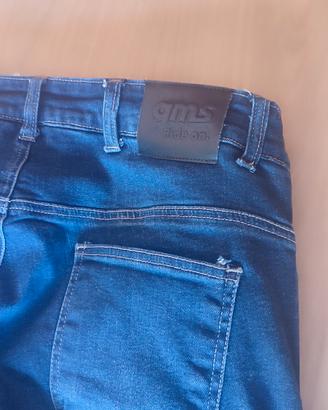 pantaloni moto in kevlar 