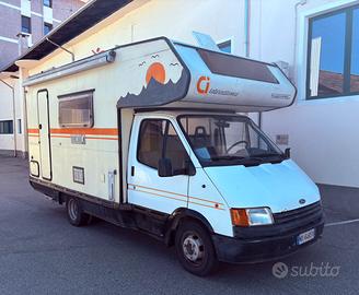 Camper Ford transit 91000 km 1989