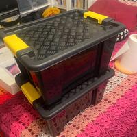 2 scatole - porta oggetti