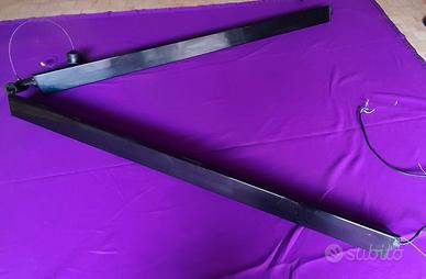 Enorme lampadario al neon anni '80