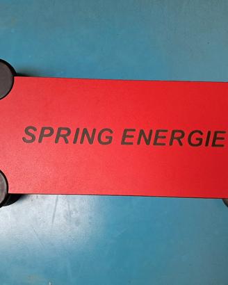 Step Spring Energie (Energy - a molle) ROSSO