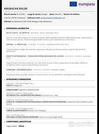 Cameriere e Barista