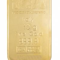 Lingotto in oro 999.99 Grammi 10