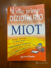 MIOT Il mio primo dizionario USATO