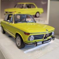 Autoart Bmw 2002 Tii Gialla Scala 1:18 Molto Rara