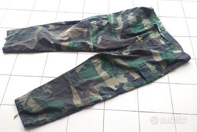 Pantaloni tipo U.S. Army anni '80 woodland tg. 2XL