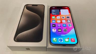 IPHONE 15 PRO 256GB GARANTITO