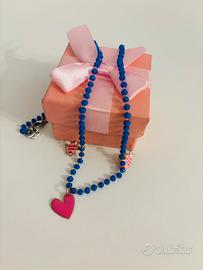 Collana pesci e cuore