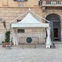 Gazebo 4x4 silver Barbieri