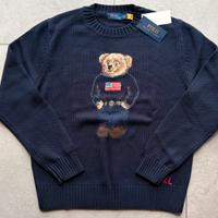 Maglione Ralph Lauren blu uomo | M + cartellino