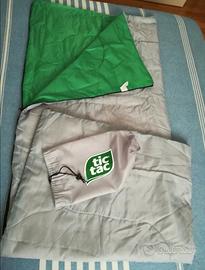 Sacco a pelo TIC TAC zaino custodia Campeggio 