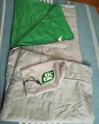 Sacco a pelo TIC TAC zaino custodia Campeggio 