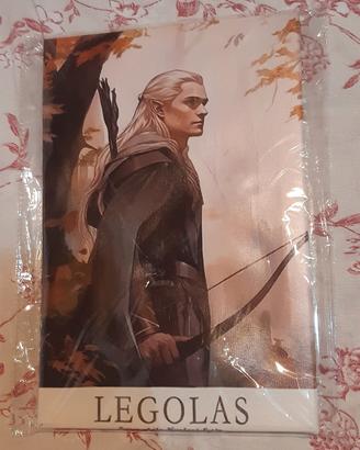 Legolas Dipinto su tela con cornice 