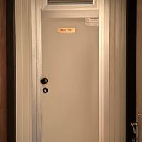 Bagno da cantiere new house con scarico