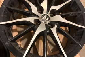 Cerchi in lega alfa mito quadrifoglio