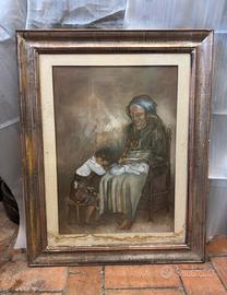 Quadro d'arte originale firmato Carnevali