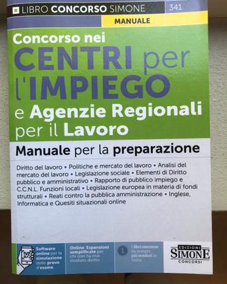 Libro Concorso nei Centri per l' Impiego