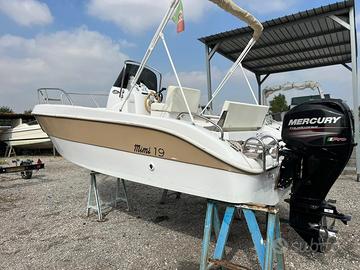 Mimi 19 open + mercury 40 cv pro