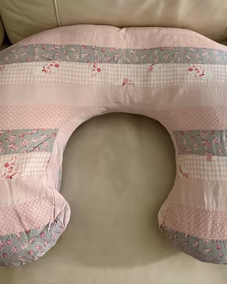 Cuscino per allattamento Boppy fodera patchwork
