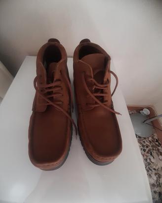 scarpe FREEWAY pelle  cuoio uomo 43
