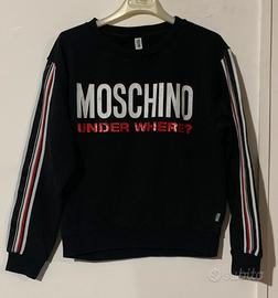 Moschino Felpa Donna nera tg XS