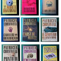 LOTTO 10 LIBRI gialli thriller Patricia Cornwell
