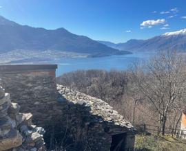 Lago Como Sorico loc. Bugiallo Rustico con terreno