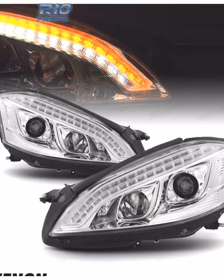 FARI PER MERCEDES CLASSE S W221 05-09 LUCE XENON A