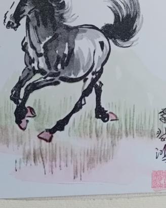 6 stampe antiche giapponesi originali di animali 