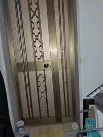 portoncino in alluminio 