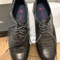 Scarpe uomo JACKAL cuoio+pelle NUOVE