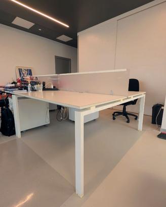 Postazioni Ufficio Complete – Scrivanie Doppie con