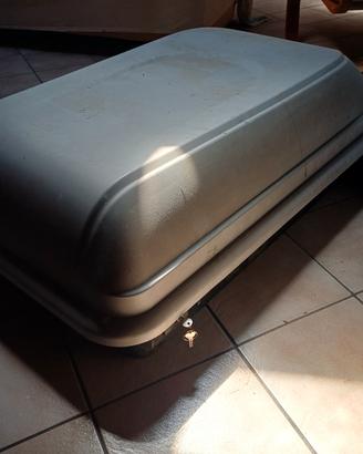 bauletto con staffe e attacchi per montaggio