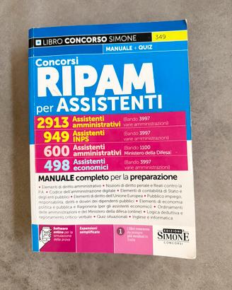 Manuale per concorso RIPAM per assistenti