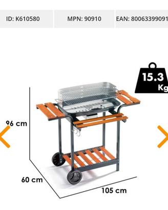 barbecue  a carbonella